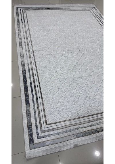 Safyün Halı Kadife Kf466 Gri 200 X 290 Renkli