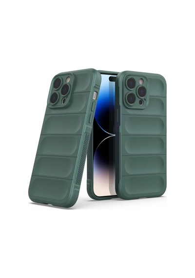 İphone 14 Pro Kılıf Optimum Silikon - Koyu Yeşil