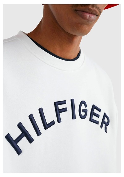 Tommy Hilfiger .erkek .sweatshirt Beyaz