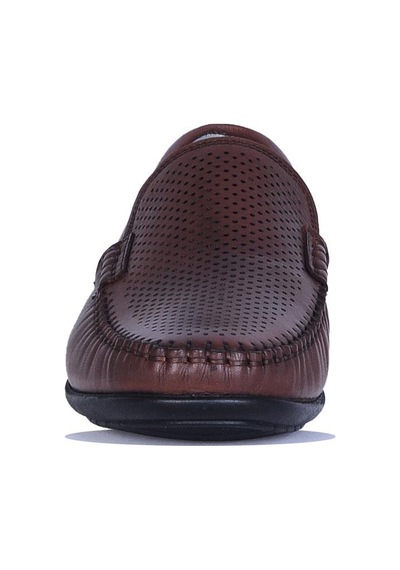 Balayk 023 Lz Deri Erkek Loafer Ayakkabı Kahverengi