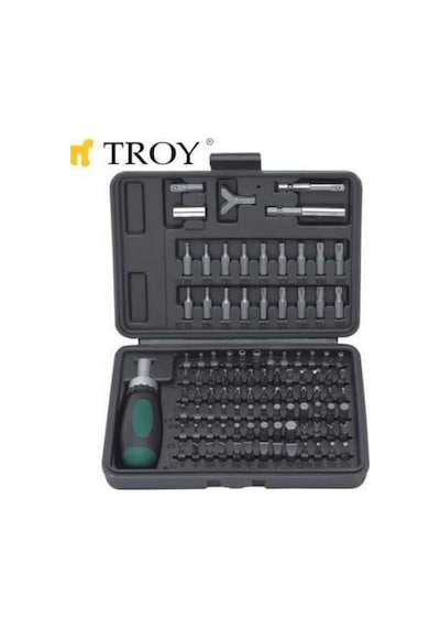 Troy 22309 Tornavida Bits Uç Seti. 101 Parça