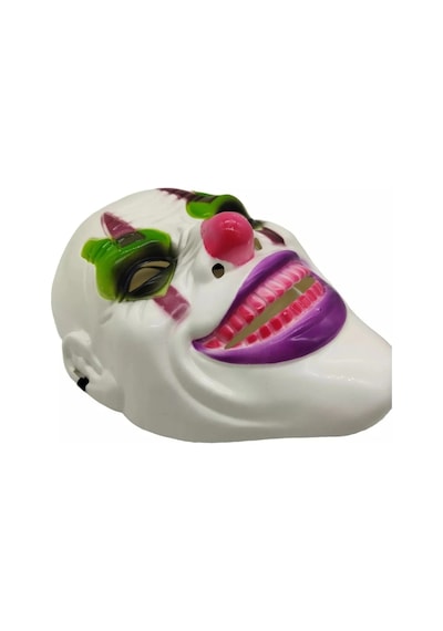 Delirten Gülüş Psikopat Palyaço Temalı Joker Maskesi 2 Yaş Mavi
