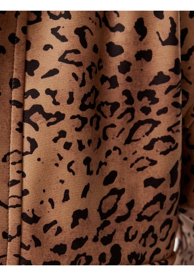 Koton Leopar Ceket Fermuarlı Klasik Yaka Cep Detaylı Leopar Desenli 5wal20168ıw Leopar Desenli Koton Leopar Ceket Fermuarlı Klasik Yaka Cep Detaylı Leopar Desenli 5wal20168ıw Leopar Desenli