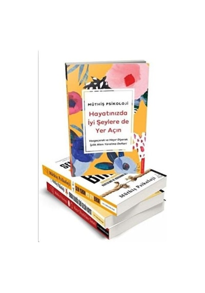 Müthiş Psikoloji Seti - 3 Kitap Takım Defter Hediyeli - Müthiş Psikoloji - Destek Yayınları