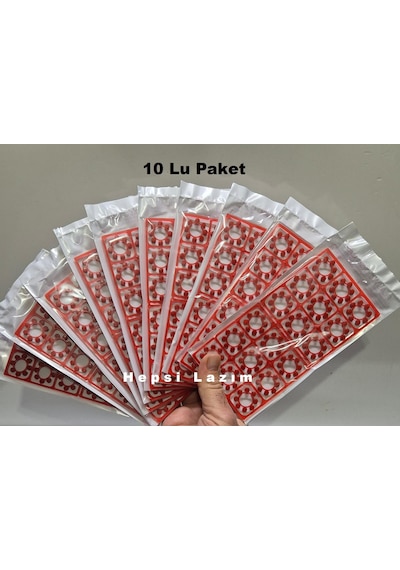 Oyuncak Silah Mantar & 8 Li Kapsül Tabanca Ekstra Yedek 10 Paket