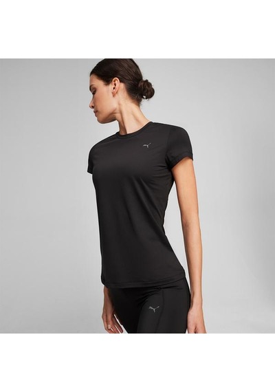 Puma Studio Sheer Fashion Kadın Siyah Tişört