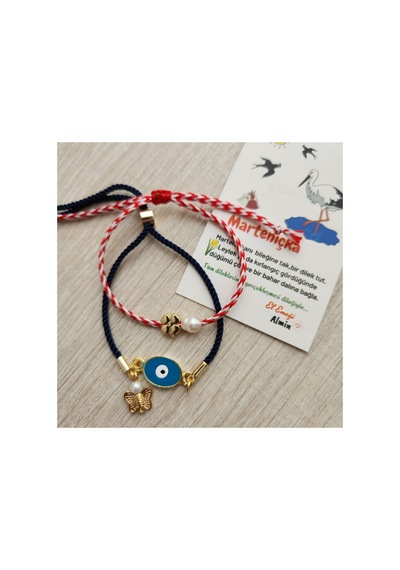 Nazar Boncuğu Bileklik Ve Marteniçka İkili Set Lacivert Kordon Çiçek Lacivert Kordon Çiçek Nazar Boncuğu Bileklik Ve Marteniçka İkili Set Lacivert Kordon Çiçek Lacivert Kordon Çiçek