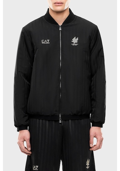 Ea7 Logolu Regular Fit Kolej Yaka Bomber Mont Erkek Mont 7m002557 Af29162 Uc001 Siyah