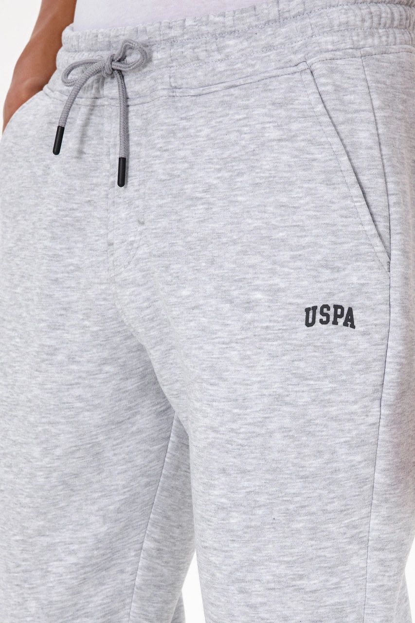 U.S. Polo Assn. Erkek Açık Gri Şardonlu Eşofman Altı 50313745-VR001
