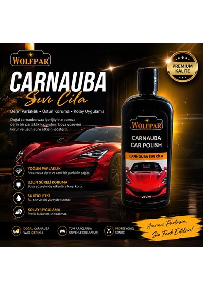 Carnauba Sıvı Cila
