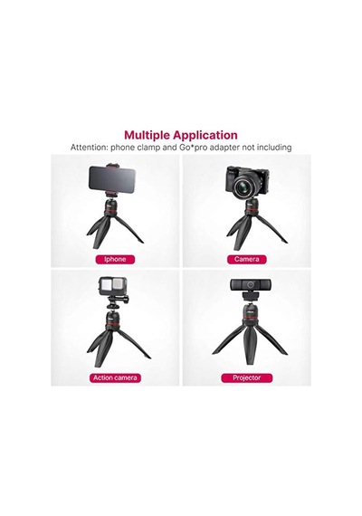 Ulanzi Mt-17 Masaüstü Vlog Tripod, Siyah Standart