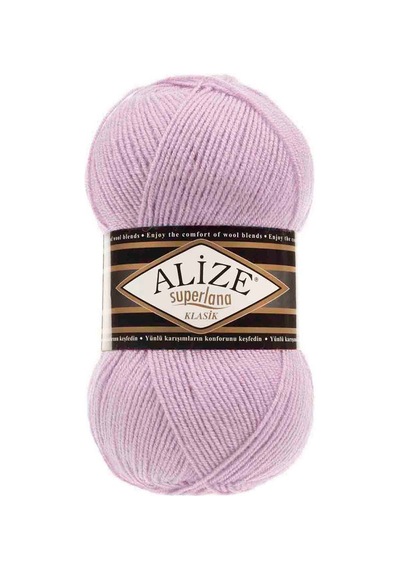 Alize Süperlana Klasik 505 Küllü Lila