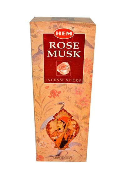 Hem Tütsü Rose Musk 20 Çubuk