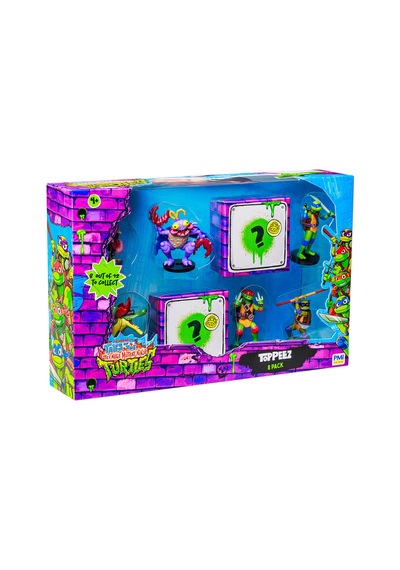 Tmnt Figürlü Kalem Başlığı 8'li Paket Model 1 Nt2070