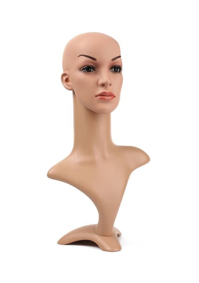 Peruk Kafa Mankeni 3d - Yqbx-461724 Renkli