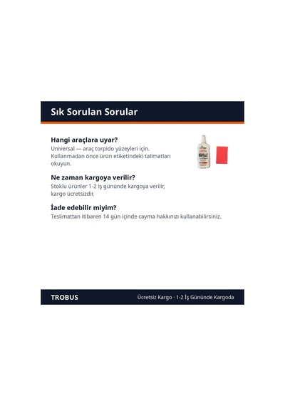 Trobus Torpido Parlatıcı Sprey Süt Silikonlu Süngerli 200 Ml