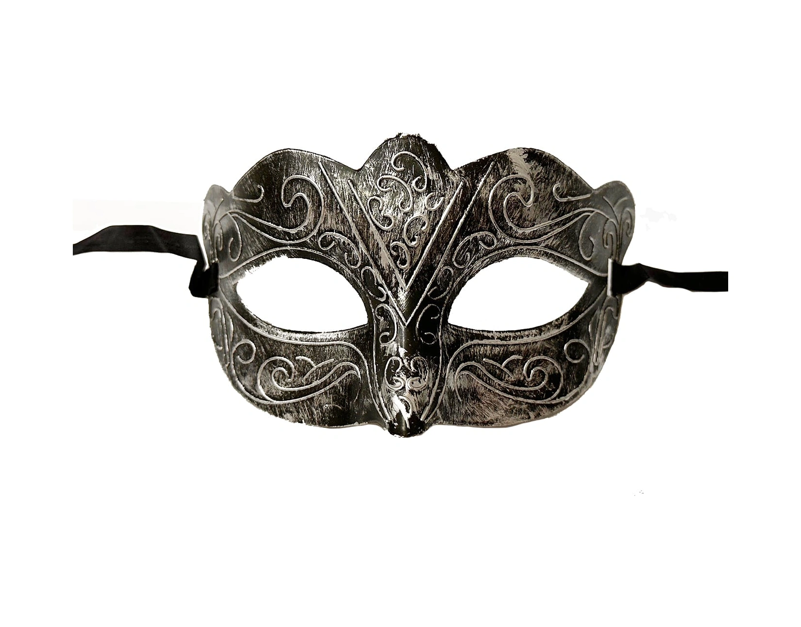 Maskeli Balo Antik Gri Gümüş Eskitilmiş Maske Balo Venedik - Sptl-763463 18