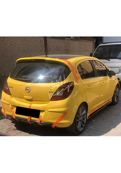 Opel Corsa D Difüzör Arka Ek Plastik