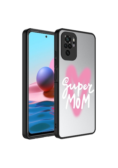 Xiaomi Redmi Note 10s Kılıf Aynalı Desenli Kamera Korumalı Parlak Zore Mirror Kılıf