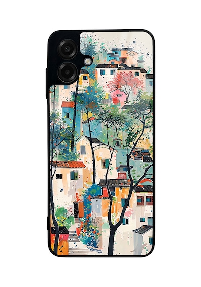 Galaxy Uyumlu A07 Kılıf Kamera Lens Korumalı Desenli Silikon Üstün Koruma Pazarplus Evler