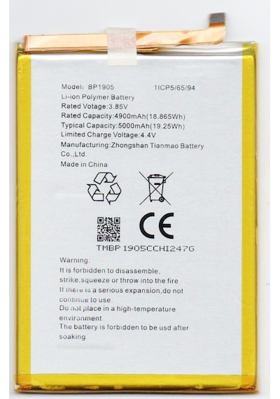 Omix X600 BP1905 Batarya Pil 5000 mAh