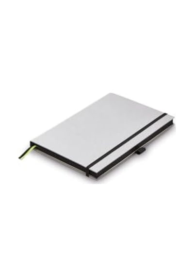 Sert Kapak Defter A6 Siyah Açık Gri