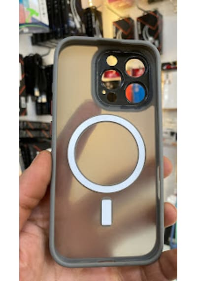 Apple iPhone Uyumlu  16 Pro Kamera Korumalı Mat Magsafe Wireless Şarj Destekli Renkli 45689
