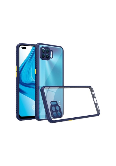 Oppo Reno 4 Lite Kilif Köse Korumali Silikon Arkasi Seffaf Kapak 466796659