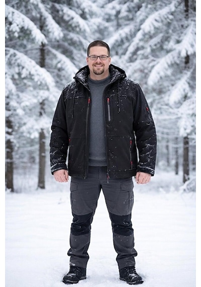 Vatan Tekstil Büyük Beden Erkek Softshell Mont Kapüşonlu Su İtici Rüzgar Geçirmez Siyah Vatan Tekstil Büyük Beden Erkek Softshell Mont Kapüşonlu Su İtici Rüzgar Geçirmez Siyah