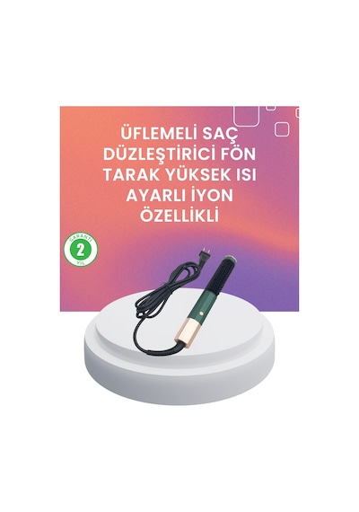 Termal Koruma Sistemli Çok Fonksiyonlu Saç Şekillendirme Cihazı