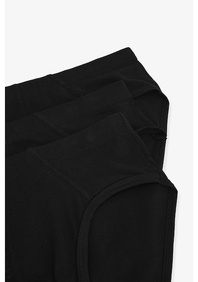 Penti Basic Tape Siyah 3lü Slip Külot Siyah
