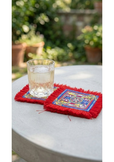 Solea Clover Rouge Kokteyl Peçetesi