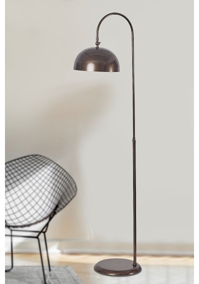 Lambader Eskitme Metal Gövde Modern Tasarım Ayarlanabilir Başlık Yerden Dekoratif Aydınlatma 160 Cm - Eskitme