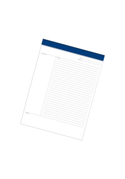 20-1/2 X 29,5 Cm, Cornell Rule Legal Çizgili Yazı Defteri 77104 , Her Pakette 50 Sayfa 2 Ped Paketi