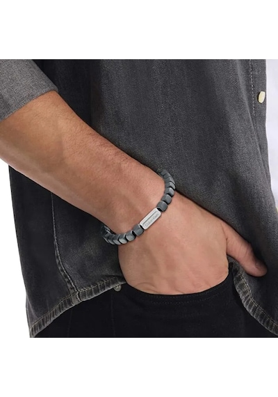 Calvin Klein Jewel Ckj35100060 Erkek Bileklik Füme