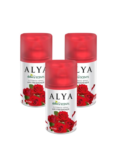 Nature's Scents Rose- Gül Oda Kokusu Yedek Makine Spreyi 250 Ml X3 Adet Diğer