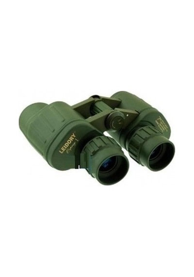 Leidory 7x35 Askeri El Dürbünü - Çift Göz Ayarlı - 131m/1000m Yeşil