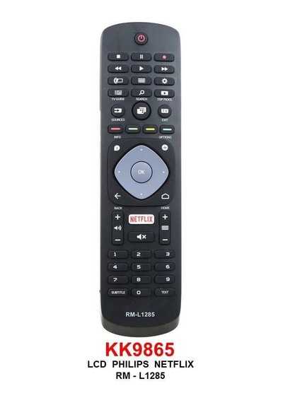 Kumanda 1154 Kk9865-Philips Uyumlu, Netflix L1285 Lcd