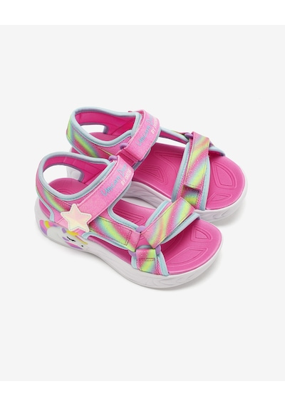 Skechers Unıcorn Dreams Sandal-dreamy Unıcorns Büyük Kız Çocuk Pembe Işıklı Sandalet 303107l Pkmt