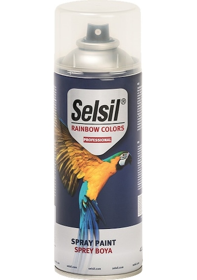 Selsil Raınbow Sprey Boya 400 ML Antrasit Gri 7016