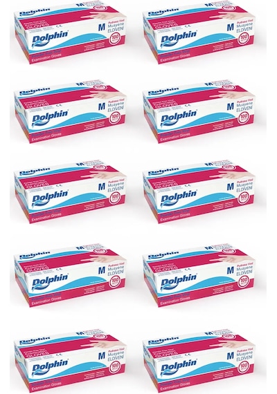 Supertrend Beyaz Vinil Eldiveni Pudrasız M 100 Adet X 10 Paket