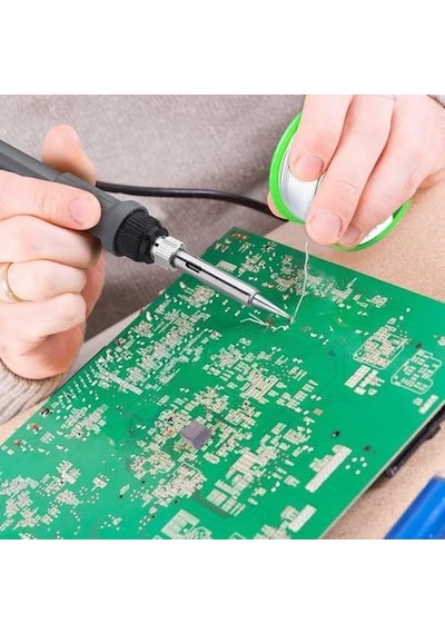 0,8 Mm 50 Gr Lehim Teli Elektronik Devre Ve Tamir İşleri İçin İnce Lehim Teli, Profesyonel Ve Amatör Kullanım