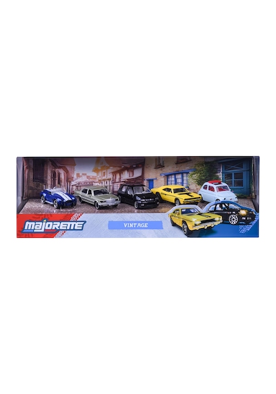 Majorette Vintage 5'li Die Cast Model Araç Hediye Seti