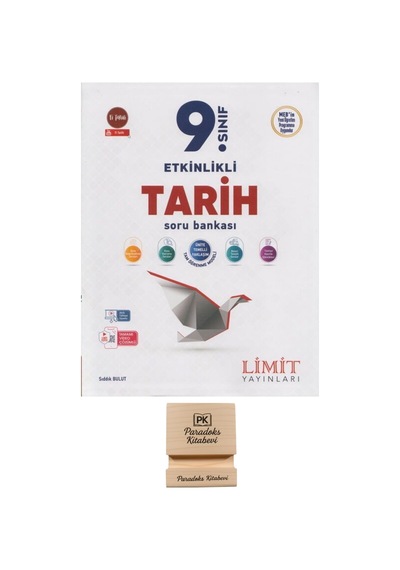 Limit 9. Sınıf Tarih Maarif Soru Bankası Ve Telefon Standı