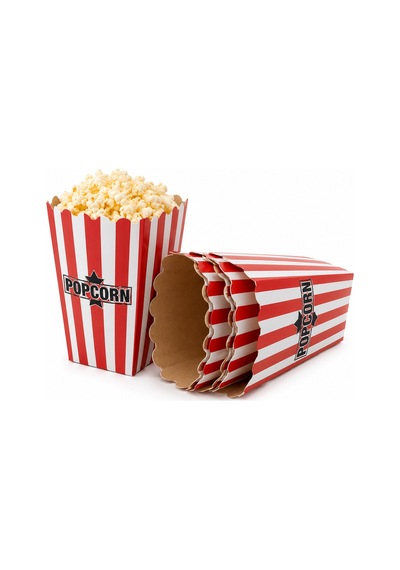 Küçük Popcorn Kutusu 1200 Adet Patlamış Mısır Kutusu - 913766711
