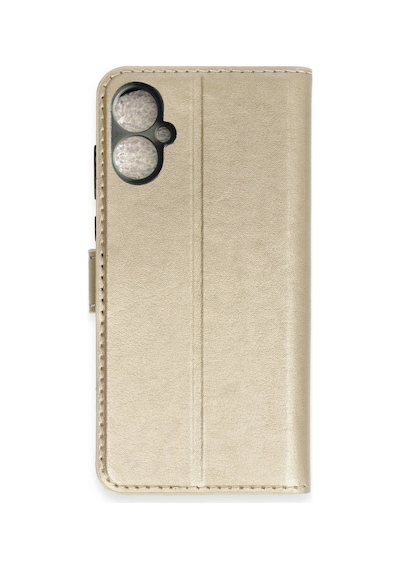Tecno Spark 9 Pro Uyumlu Trend S Plus Kapaklı Kılıf - Gold