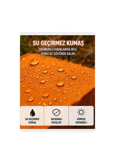 Otomatik Kabin Giyinme Çadırı 120x120x190 Cm Üst Havalandırma Yan Pencereli Duş & Wc Çadırı Sarı