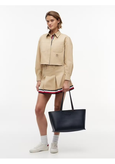 Tommy Hilfiger Kadın Omuz Çantası-aw0aw18772 siyah