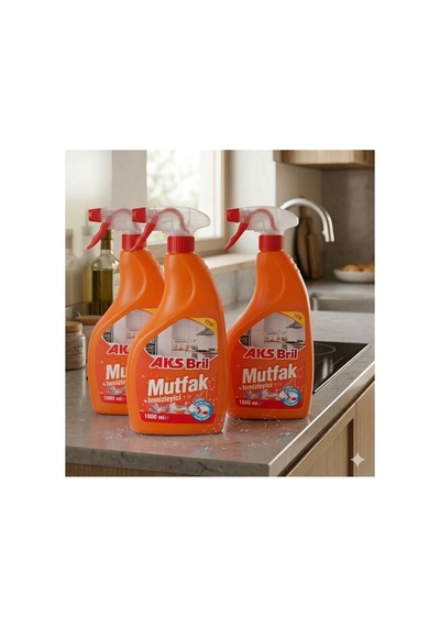 Bril Mutfak Temizleyivi 1000 Ml 3 Adet 3'lü Set