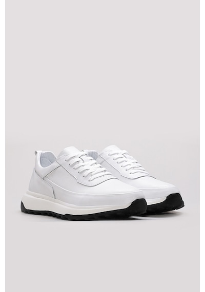 Fast Step Hakiki Deri Erkek Casual Ayakkabı 943ma171-1 Beyaz